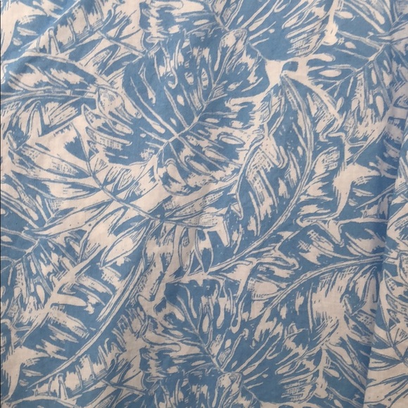 Vineyard Vines LS Tropical Leaf Button Down - Picture 3 of 4